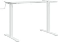 Syfax Zit-sta bureauframe staal wit