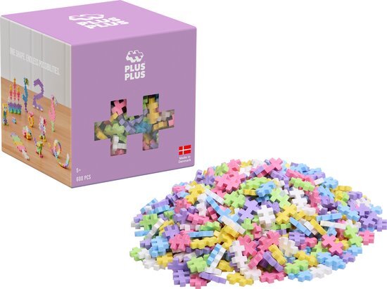 PlusPlus Mini Pastel, 600 stuks - Constructie blokken