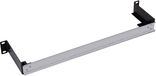 InLine 19 inch DIN-rail paneel | 1U | zwart/grijs