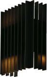 V-TAC VT-1189-B Lampe murale moderne 12W 1250lm 3000K IP65 Noir