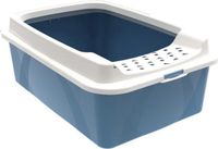 Rotho My Pet Bonnie Eco Cat Litter Box Blue/White
