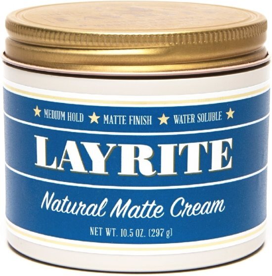 Layrite Natural Matte Cream Pomade XL 297 gram