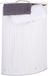 Relaxdays Wasmand driehoek, 60 liter, opvouwbaar, ruimtebesparend, waszak van katoen, 65 x 49,5 x 37 cm, wit