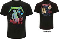Rock Off Metallica - And Justice For All (Original) Heren T-shirt - XL - Zwart