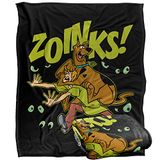 SCOOBY DOO! Silky Touch Superzachte plaid 152 x 127 cm