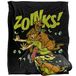 SCOOBY DOO! Silky Touch Superzachte plaid 152 x 127 cm