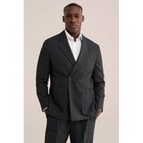 WE Fashion boxy colbert - antraciet