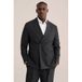 WE Fashion boxy colbert - antraciet