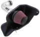 K&N Typhoon Kit compatibel met Ford Mustang GT 5.0 V8 2015-2017 - Gepolijst (69-3535TP)
