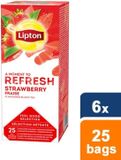 Lipton Refresh Strawberry Tea - 25 Tea Bags