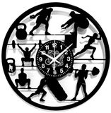 Instant Karma Clocks Wandklok Gym Design Fitness Gym Cadeau-idee voor sportliefhebbers