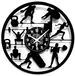 Instant Karma Clocks Wandklok Gym Design Fitness Gym Cadeau-idee voor sportliefhebbers