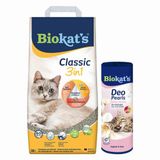Biokat's Classic & Deo Pearls Babypoeder Pakket