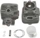 BPC Parts Cilinder met zuiger passend op STIHL MS261 44,7mm ( 1141 020 1202 ) HQ