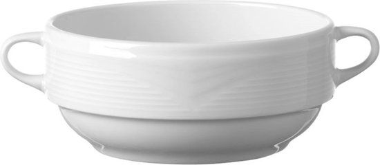 Hendi Soepkom - 380 ml - Wit Porselein - Ø120mm