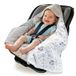 Inbaker Babydeken 100% Katoen 85x85cm met Capuchon