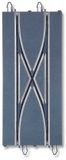 SCX Scalextric Baanwissel 2 Eenheden Blauw