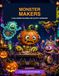 Monster Makers: A Halloween Coloring and Activity Workshop