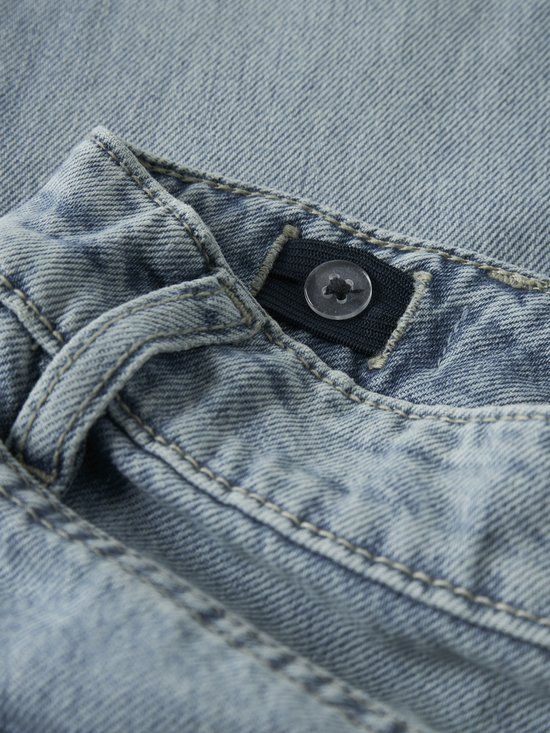 LMTD NAME IT Jongens Jeans NLMBEX DNM R STRAIGHT PANT NOOS - Vintage Light Blue Denim - Maat 170