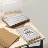 vidaXL Decorpanelen 150 st grijs sonoma 15 x 21 x 0,27 cm bewerkt hout