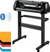 Vevor Vinyl Snijplotter, 780 Mm Snijplotter Machine, 20 - 800 Mm/S Vinyl Cutter Plotter, 3 Bladen Snijplotter, Plottermachine met Signmaster-Software, Folieplotter Snijder voor Borden En Decoraties