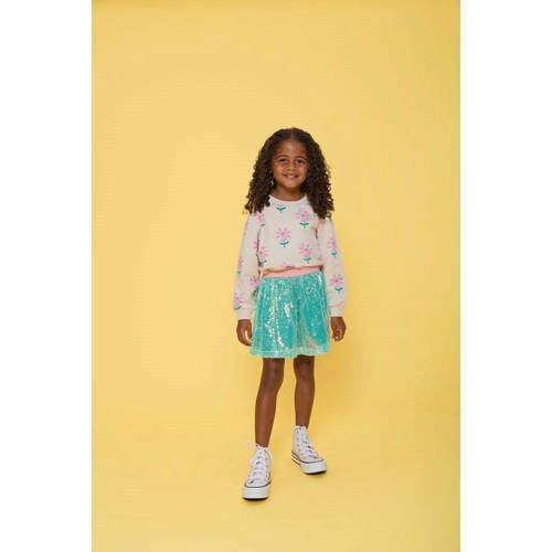 Jubel rok Rolling into Spring groen/roze