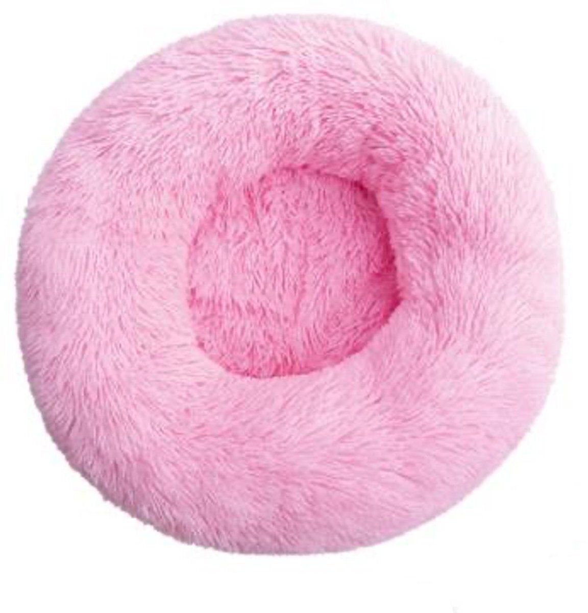 BEESSIES BEESSIES® donut hondenmand/hondenkussen 100 cm - wasbare hoes - Roze - huisdierbed hondenbed - hond kussen mand roze