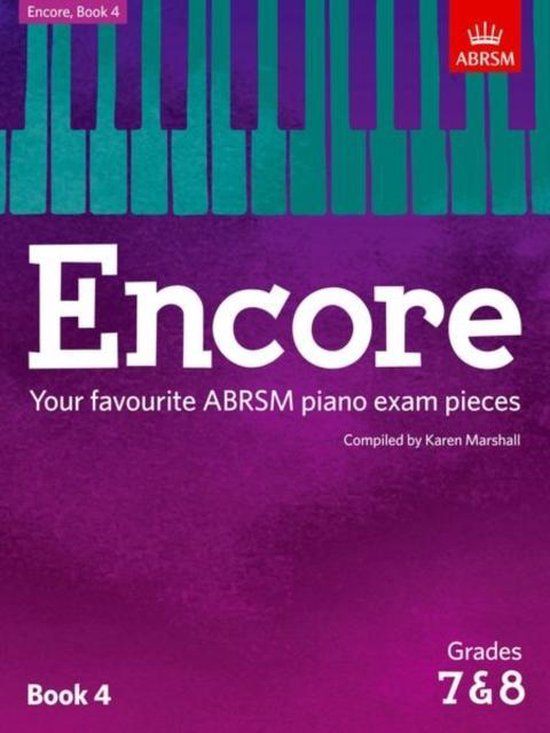 ABRSM Encore: Book 4 (Grades 7 & 8) - Piano Sheet Music