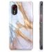 Samsung Coque Samsung Galaxy Xcover 5 en TPU - Marbre Élégant