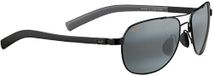 Maui Jim Hiwahiwa Gepolariseerde vlinderzonnebril voor dames, glanzend transparant antiek roze/Maui Rose® gepolariseerd, medium pasvorm