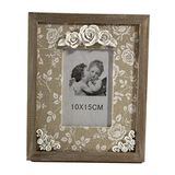 Eurofirany Fotolijst, hout, beige, 21 x 26 x 2 cm, 2 stuks