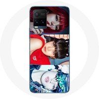 Maniacase Hoesje voor Vivo Y21s 2021 / Y21 2021 Blackpink Lisa Teaser How you like That Lovesick girls and Ice Cream