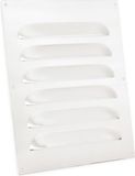 Nedco Schoepenrooster alu brut 250x350mm