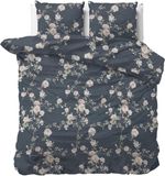 Sleeptime Dekbedovertrek Eloise Indigo Eenpersoons 140x200/220 cm