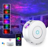 OEM Smart sterrenhemelprojector, 3D-projector voor sterrenhemel, led, voor kinderen en volwassenen, met RGB, dimmen/spraakbesturing (Alexa)/wifi-verbinding, voor gebruikt thuis of bij feestjes, wit
