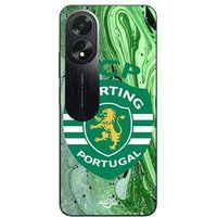 Oppo Etui SCP SPORTING PORTUGAL GROEN ACHTERGROND Maniacase