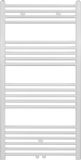 BELRAD Badkamer radiator 1200x500mm - Wit - Middenaansluiting - 537W