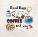 LETI STITCH by LUCA-S Coffee Time 927 Aida LetiStitch Telpakket