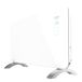 Cecotec Ready Warm 6700 Crystal Connect Radiateur électrique, économe en énergie, wifi, 1500 W, thermostat réglable, minuterie, pieds, protection contre la surchauffe, blanc