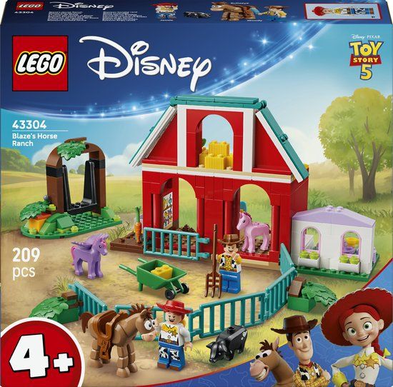 LEGO Disney Pixar Toy Story 5 Blaze's Paardenranch 43304