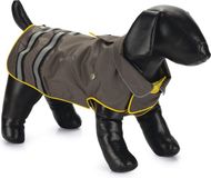 Beeztees Seja – Manteau de pluie pour chien – Gris/Jaune – 62 cm