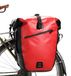 Sacoche de vélo étanche pour porte-bagages arrière avec 27L de capacité