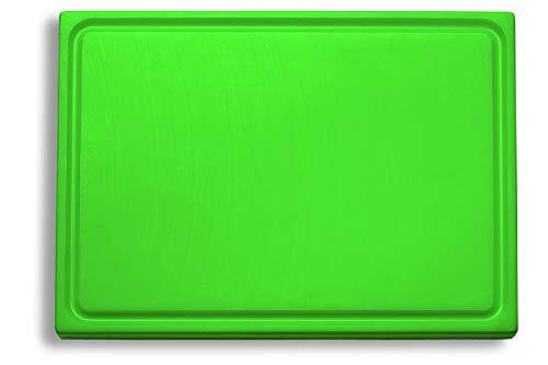 F.DICK Snijplank, sapgoot (kunststof snijplank, groen, 265x325x18 mm, aan beide zijden bruikbaar, HACCP) 91265000-14