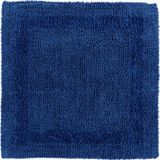 Homescapes Douchemat Donkerblauw 50x50 cm Katoen