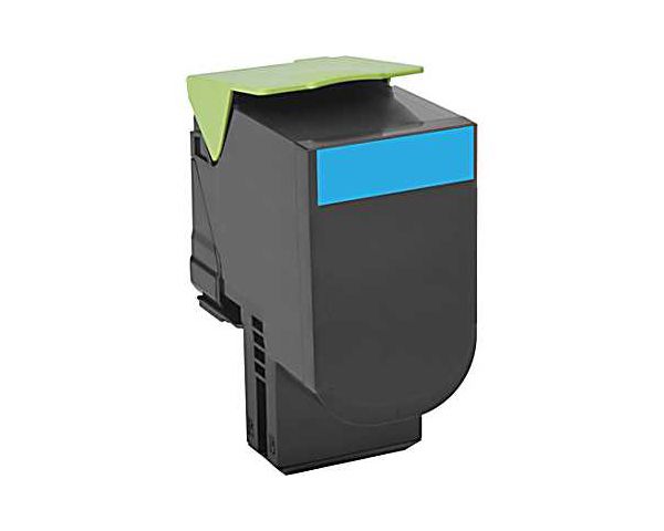 Lexmark 80C0H20 toner cartridge cyaan 3000 pages