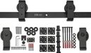 SOTECH Vouwschuifdeurbeslag LOUNGE set lengte 2 m 4 rollen montage van bovenaf