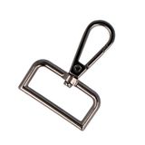 VELOX Mosquetón Anilla Rectangular Zamak Níquel 30 Mm. 5u. uniseks-volwassene Beurs