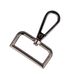VELOX Mosquetón Anilla Rectangular Zamak Níquel 30 Mm. 5u. uniseks-volwassene Beurs