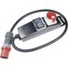 as - Schwabe Vollgummi-Steckdosenleiste S21+, 63 A/400 V -IP 44-, 1 Stück, schwarz, 60814
