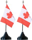 Merkloos / Sans marque Shoppartners Bv Vlag Canada Tafelvlaggetjes